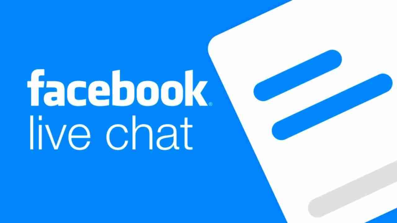 Facebook online chat support